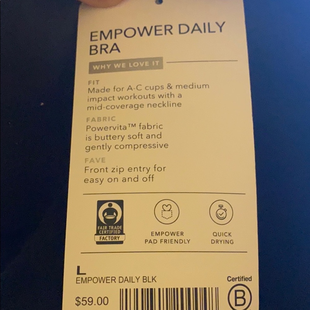 Athleta Empower Daily Bra - Picture 5 of 7